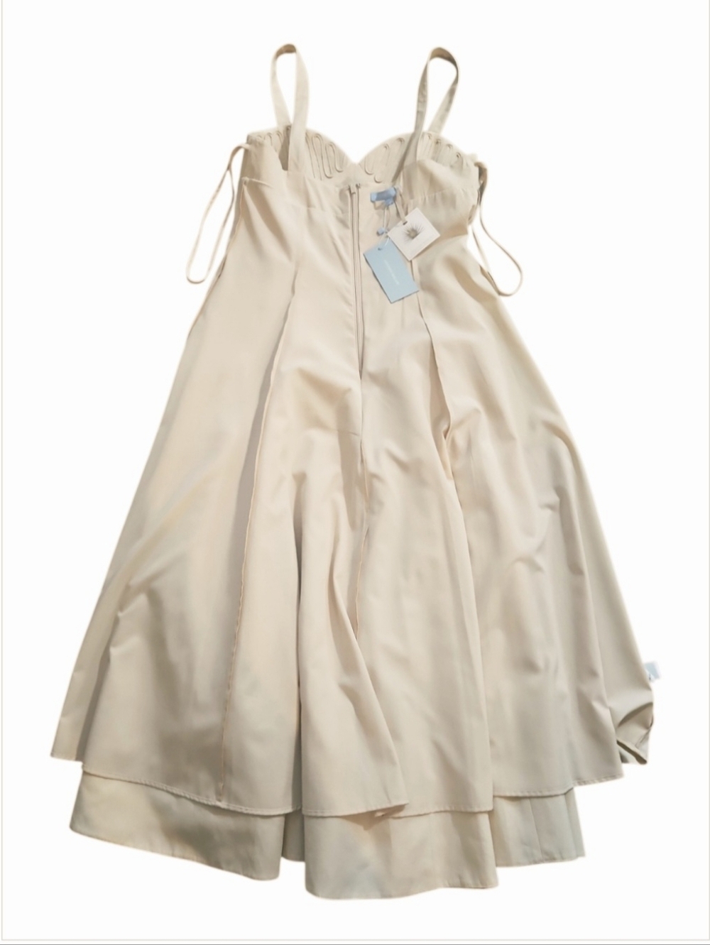NWT Antonio Melani x Simkins Page Soutache Linen Maxi 10 - Picture 12 of 14
